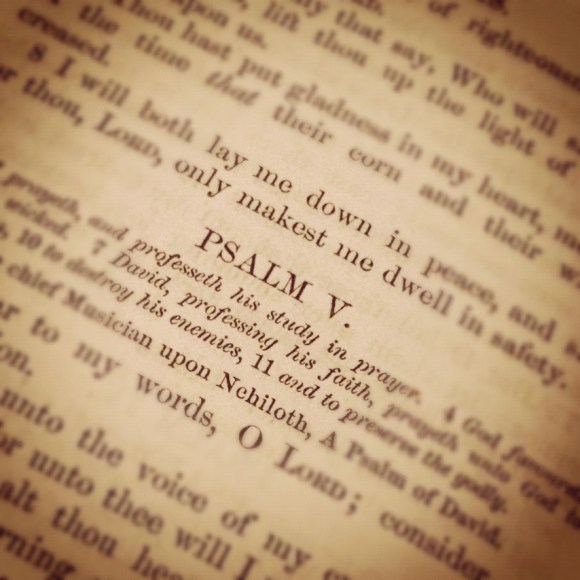 For the chief musician. A Psalm of David.