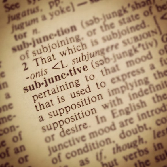 subjunctive