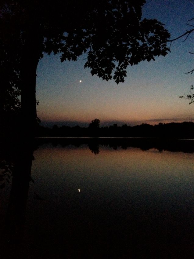 Moon (reflected) (Photo: CKirgiss)