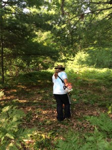 Work Crew clearing prayer space (Photo: CKirgiss)