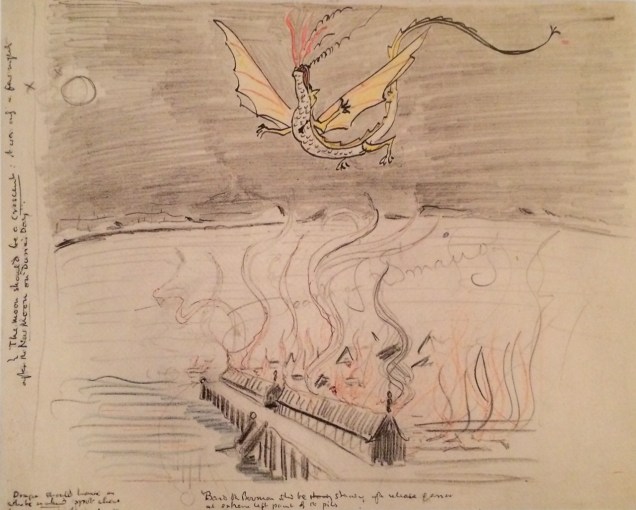 JRRT "Death of Smaug"