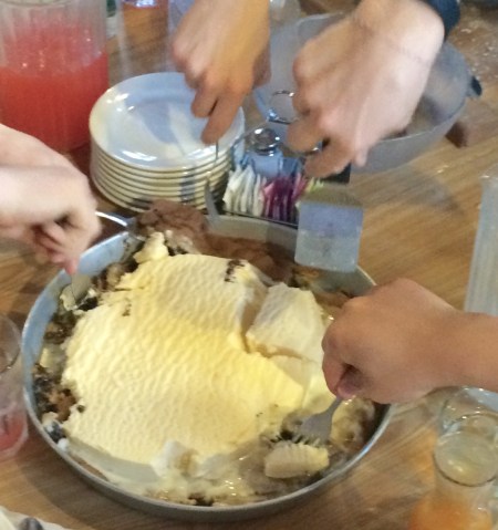 Serving The Big Cookie, option B