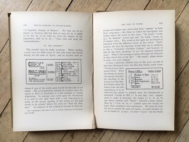 blackboard visual data